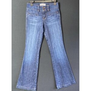 Red Engine CHERRY Jeans‎ Womens Size 26 Blue Denim Made USA